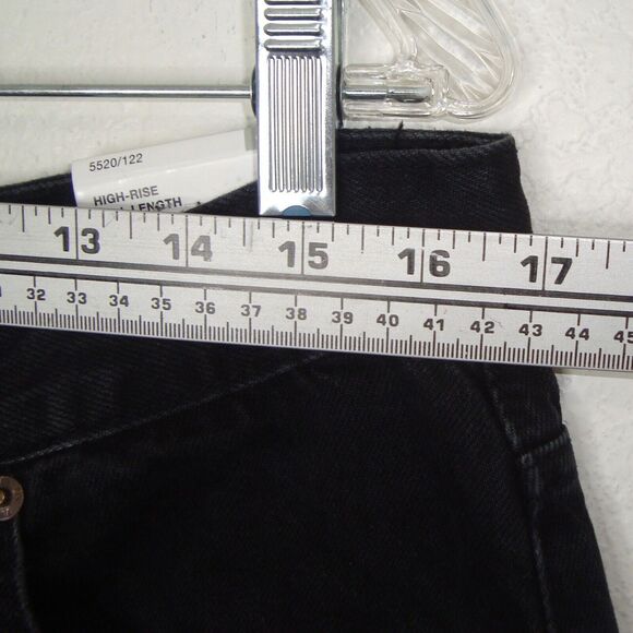 NEW! Zara Womens High Rise Full Length Wide Leg Raw Hem Black Jeans Size 14 - Picture 6 of 12